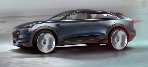 Audi e-tron quattro je předzvěst elektrického SUV Q6