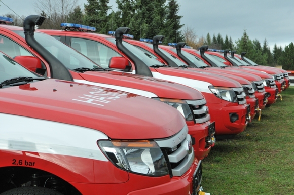 Ford uspěl v náročném výběrovém řízení Hasičského záchranného sboru, kam dodal 73 rangerů, z čehož 44 bylo velitelských