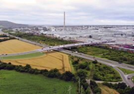 Škoda Auto staví nový most do areálu. Ulehčí od kamionové dopravy v centru